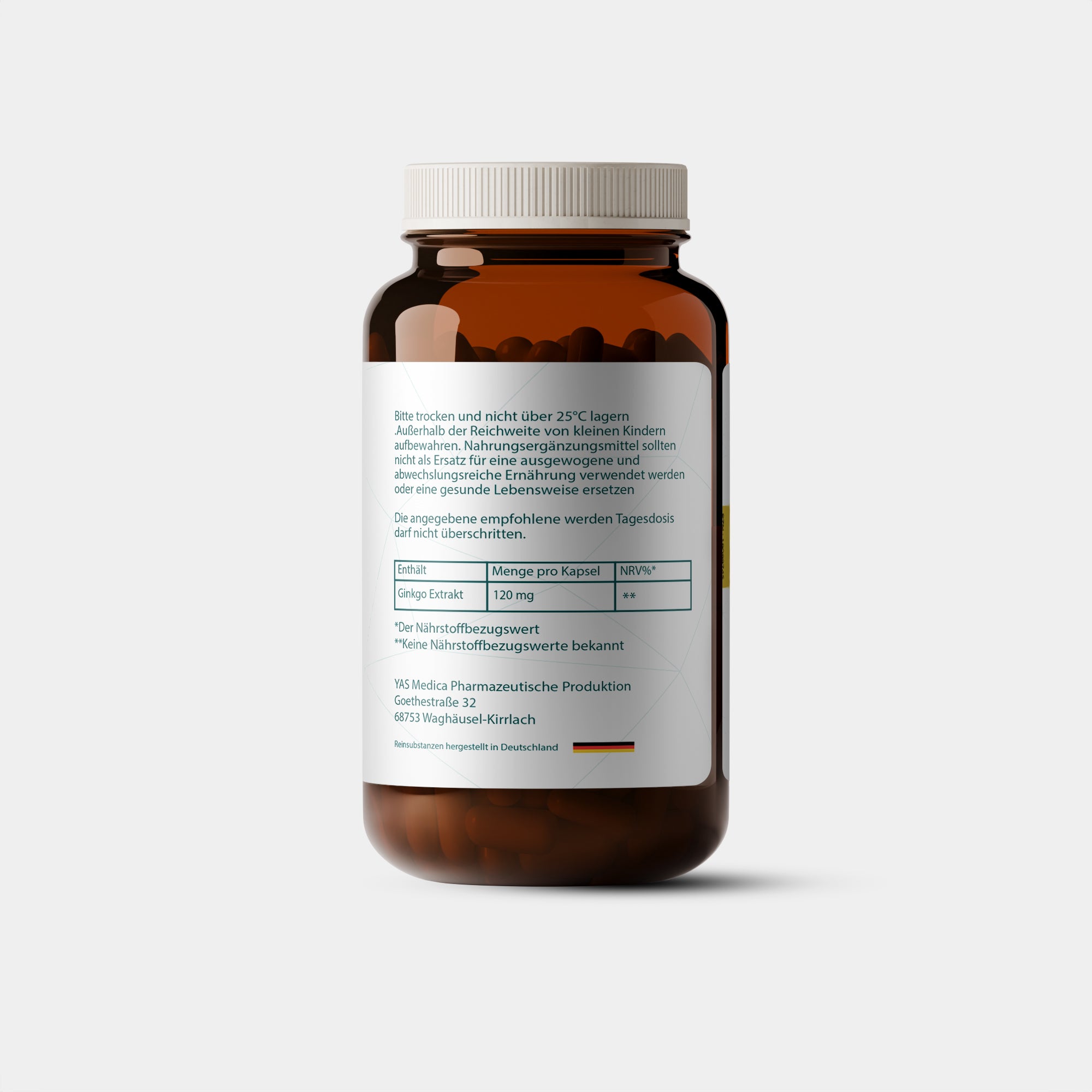 Ginkgo Biloba Extrakt 120mg
