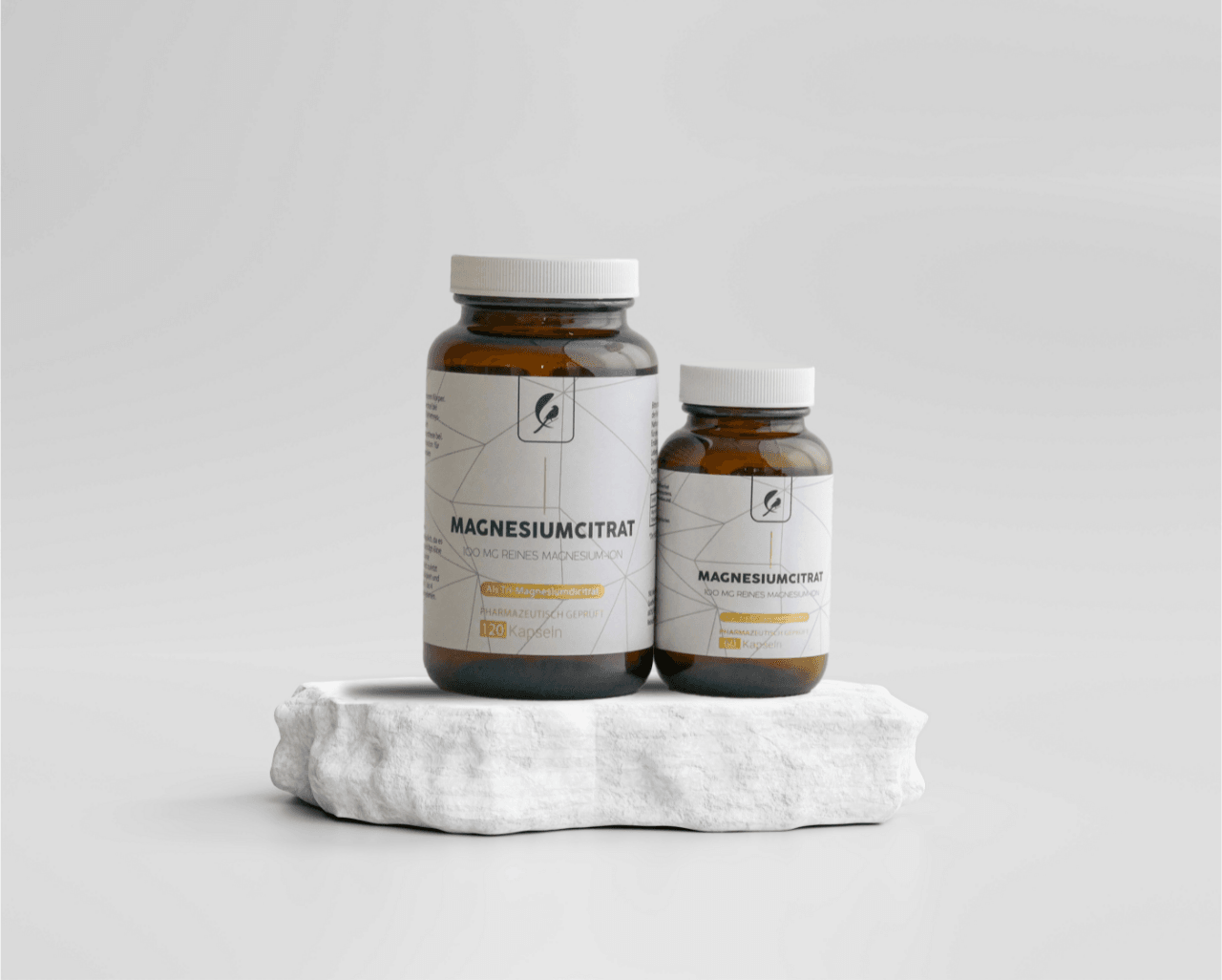 Magnesiumcitrat Kapseln in 2 Packungsgrößen 60 und 120 vegane Kapseln. natürliches Magnesiumcitrat hochdosiertes Magnesiumcitart. besteht aus 100% reinem Magnesiumcitrat, vegane, bio, natürliches Produkt mit hochdosiertem Magnesium